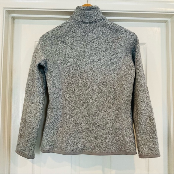 PATAGONIA Women’s M (Fits Small)  Better Sweater 1/4 Zip Heather Gray Normcore - Picture 2 of 14